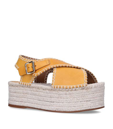 harrods chloe sandals|chloe sandals and espadrilles.